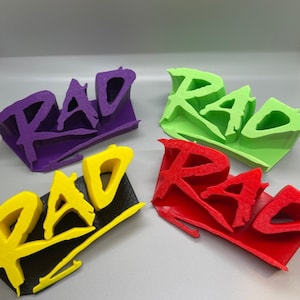 Rad BMX Movie inspired 3D Printed Art