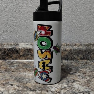 Personalized Super Hero Water bottle, kids water bottle, Multible Sizes