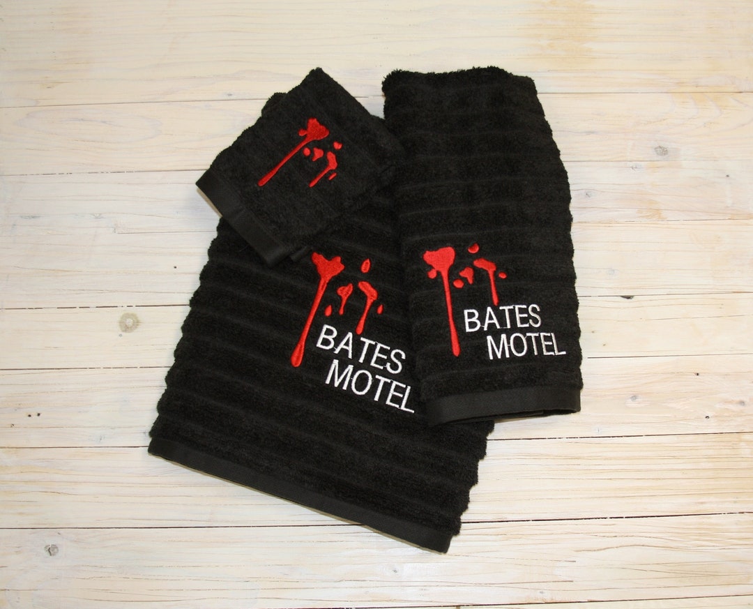 Bates Motel Bath Towel Set, Bates Motel, Bath Towel, Hand Towel