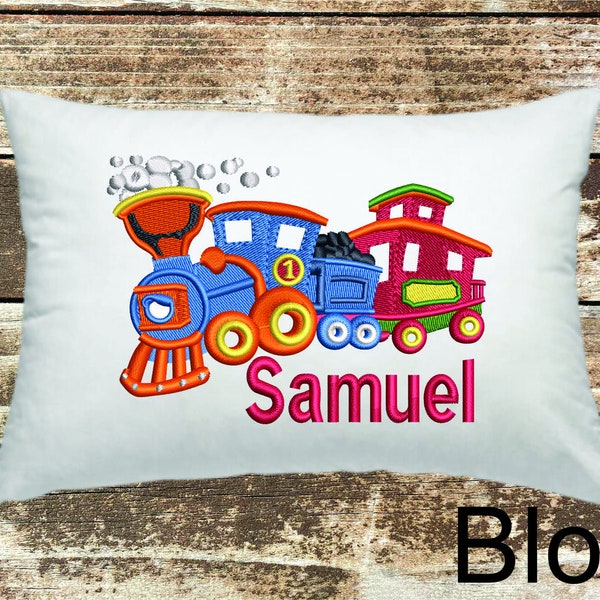 Train Pillow Etsy