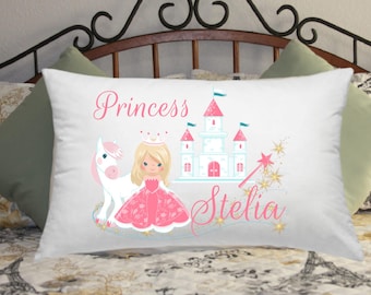 Little Princess Sleeps Here Pillowcase • Girls Decorative