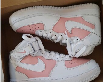 Pink Air Force 1 - Etsy