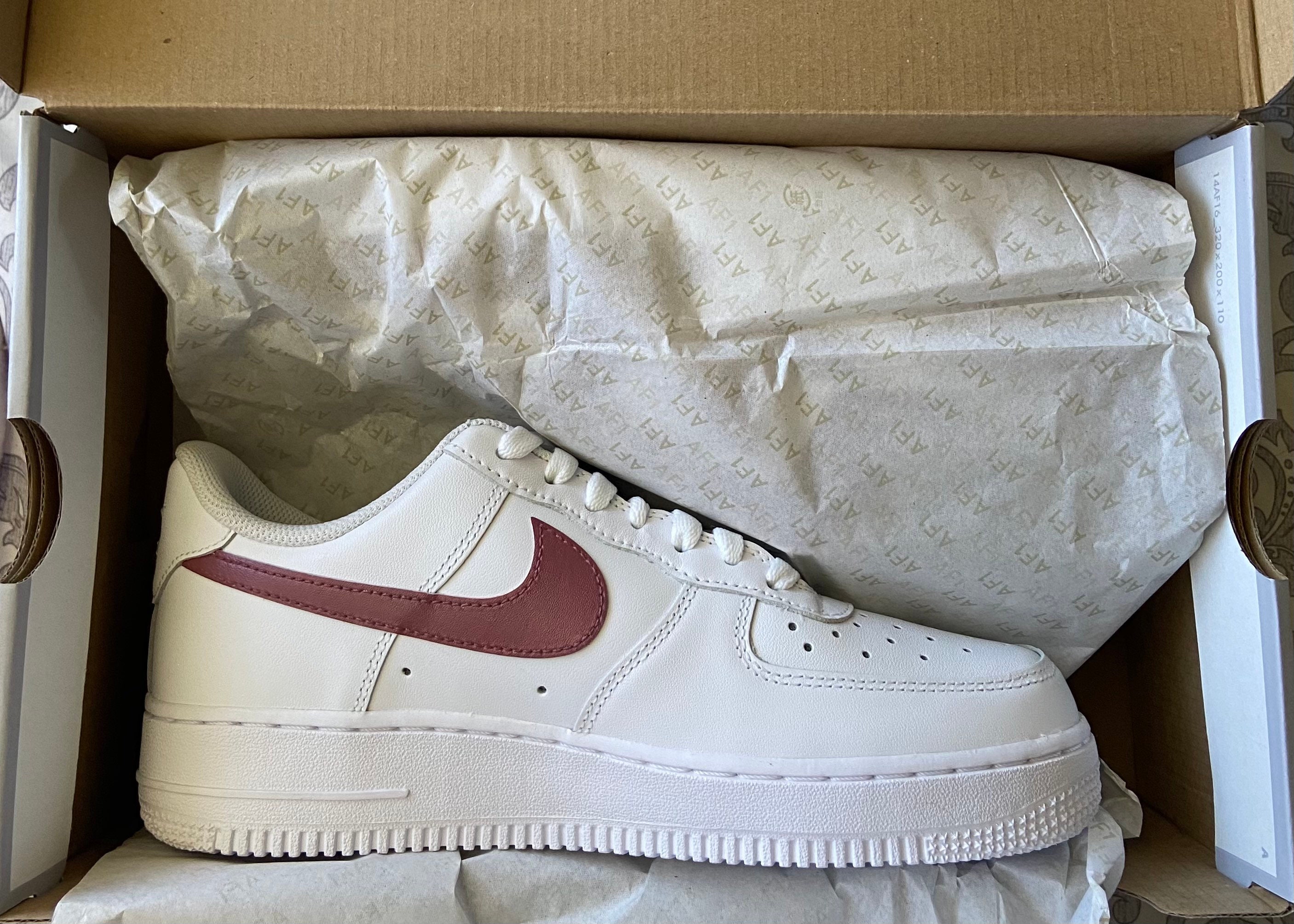customizable swoosh af1