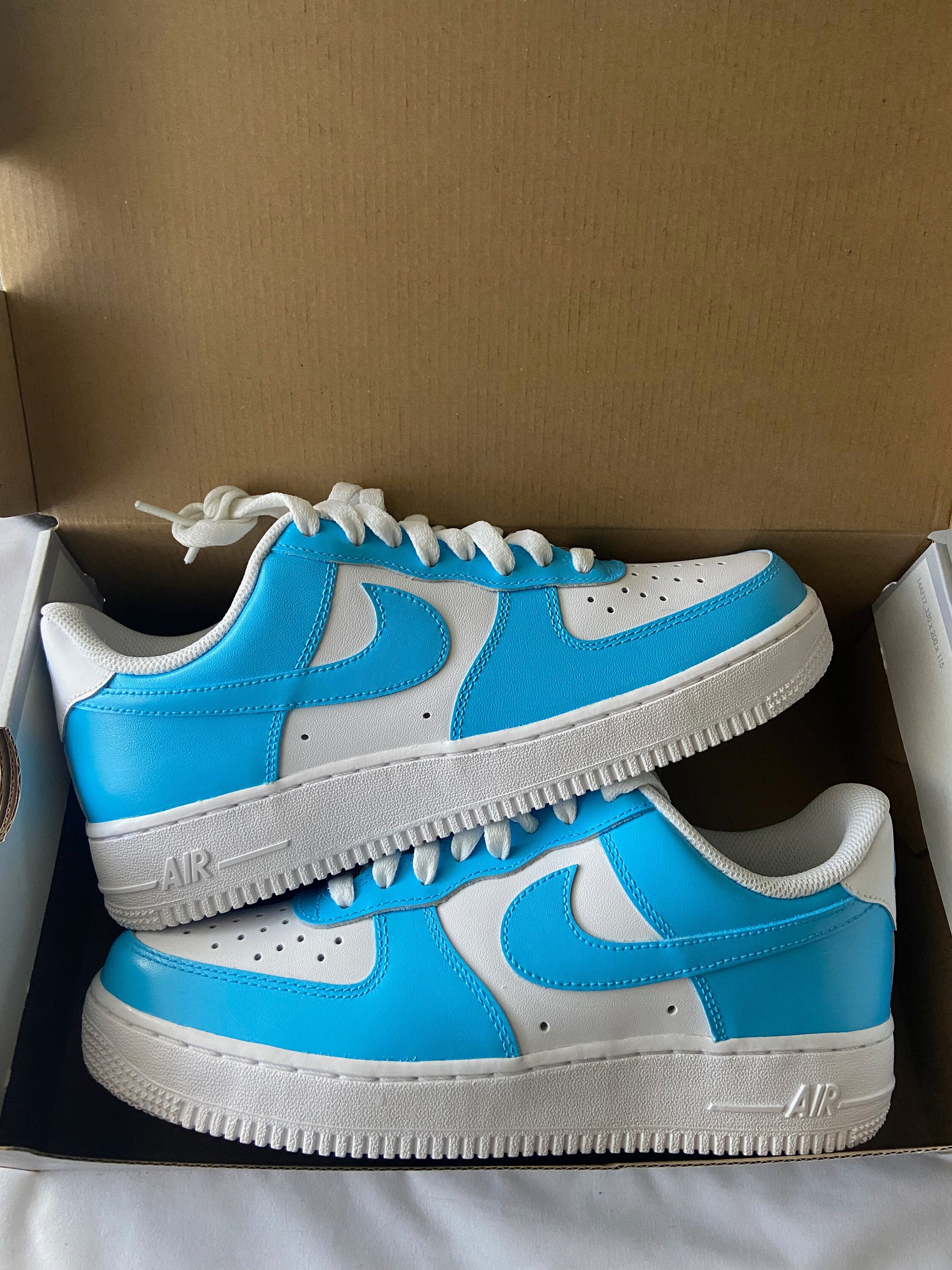 pale blue nike air force 1