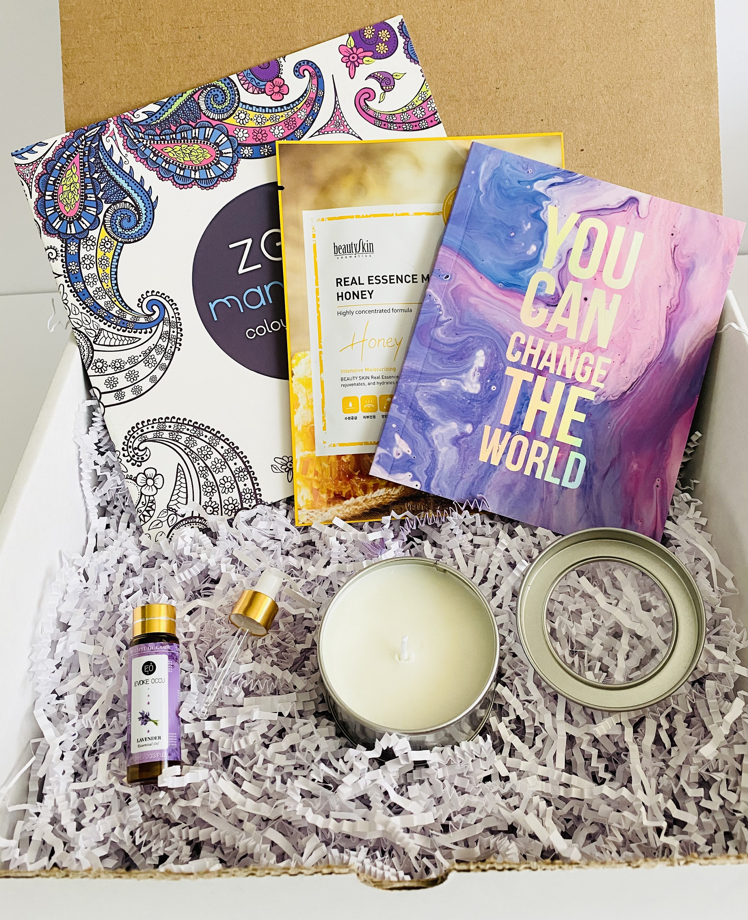 Mental Health Gift Box Self Care Digital Flusk Teenage Girl Etsy