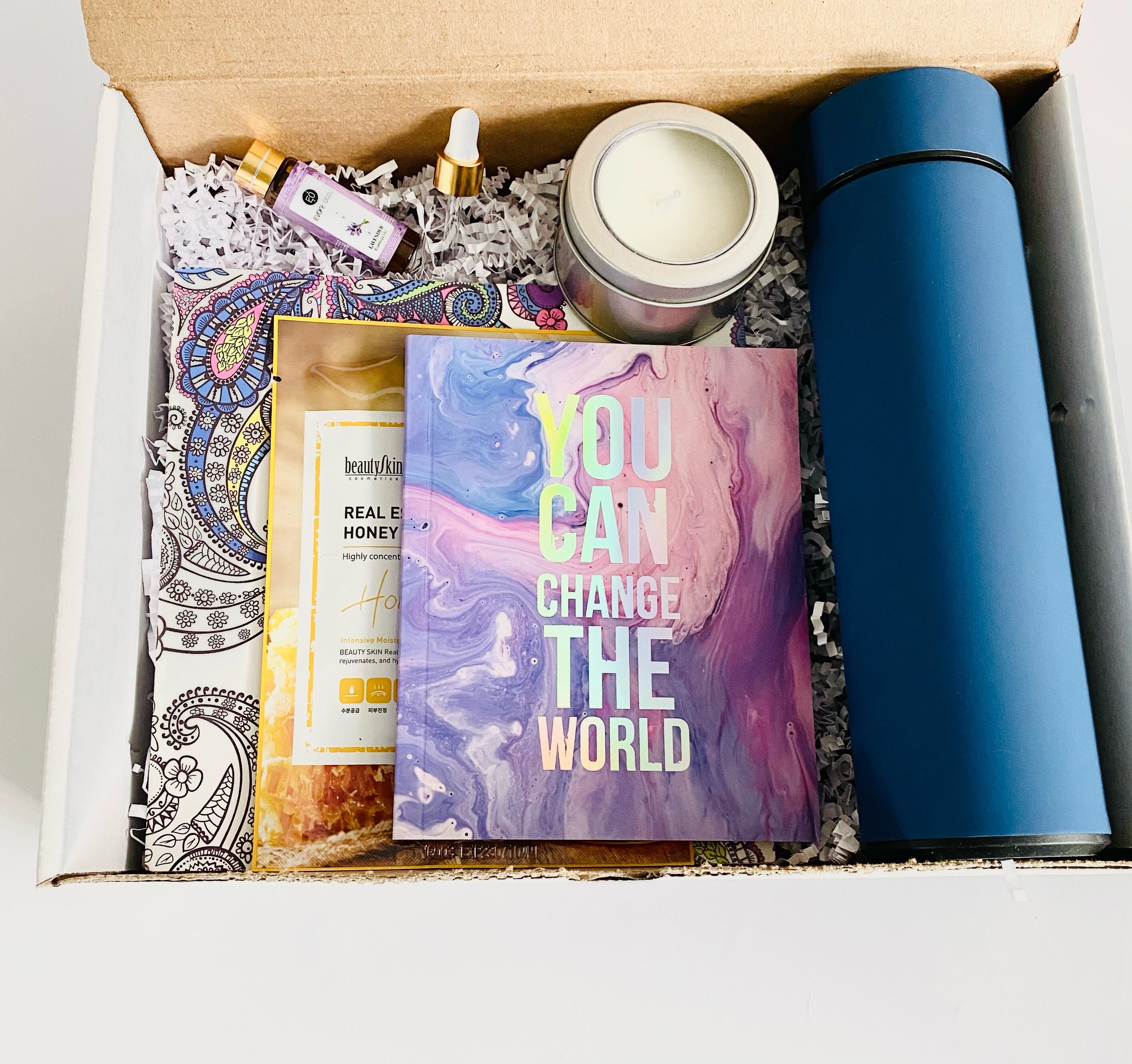 Mental Health Gift Box Self Care Digital Flusk Teenage Girl Etsy