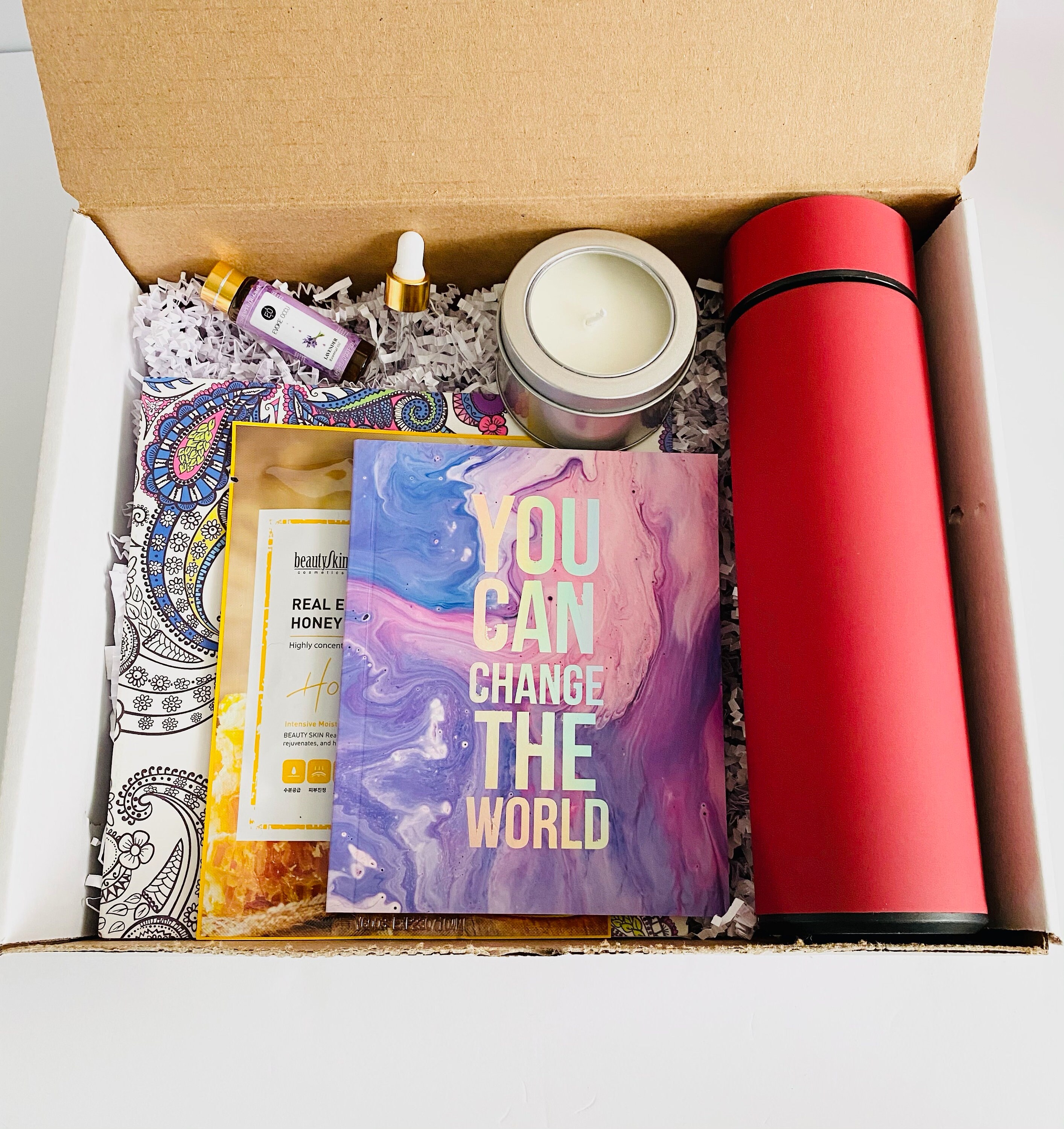 Mental Health Gift Box Self Care Digital Flusk Teenage Girl Etsy