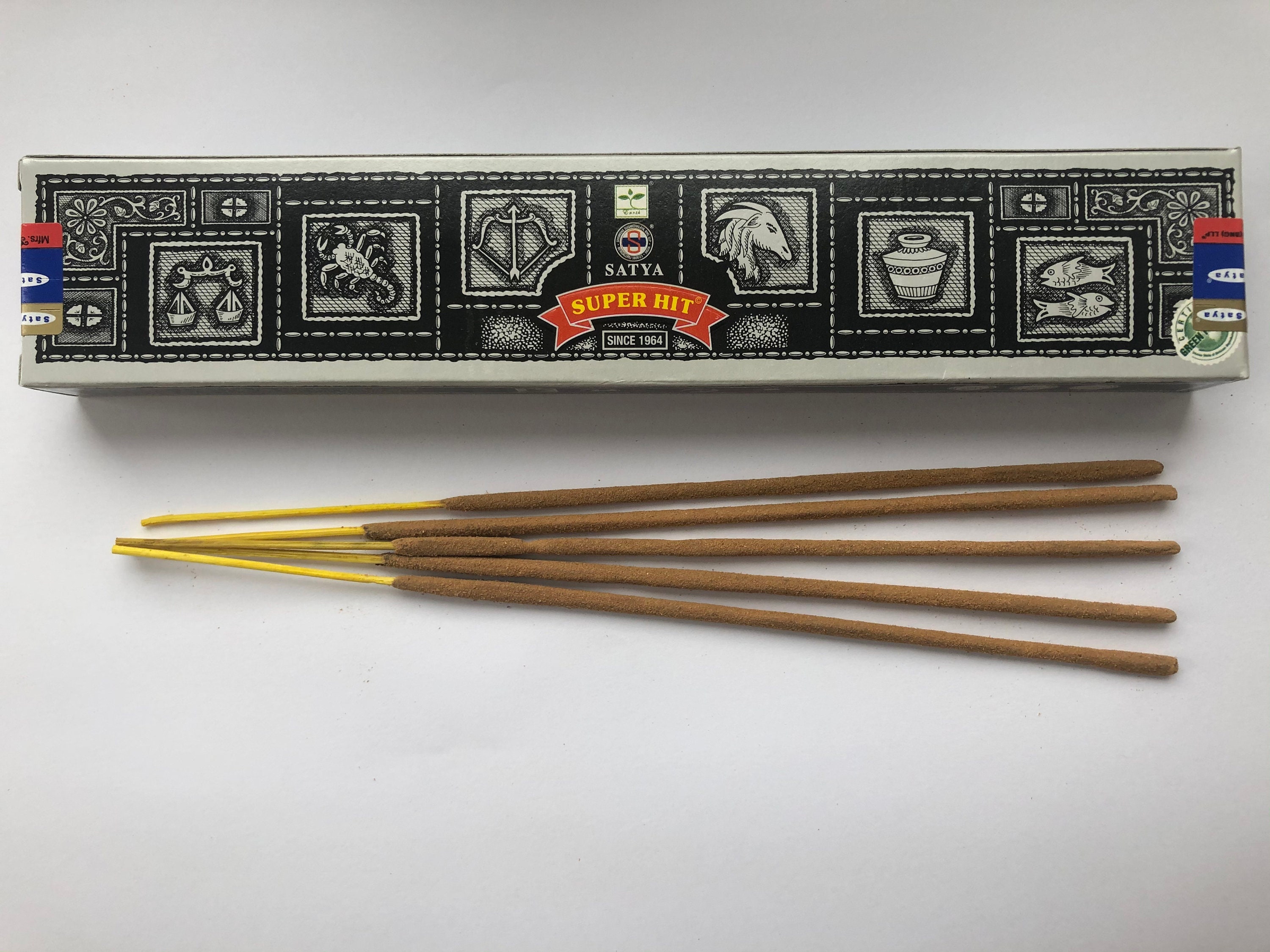 Super Hit Incense Sticks SATYA Super Hit Incense sticks UK Etsy