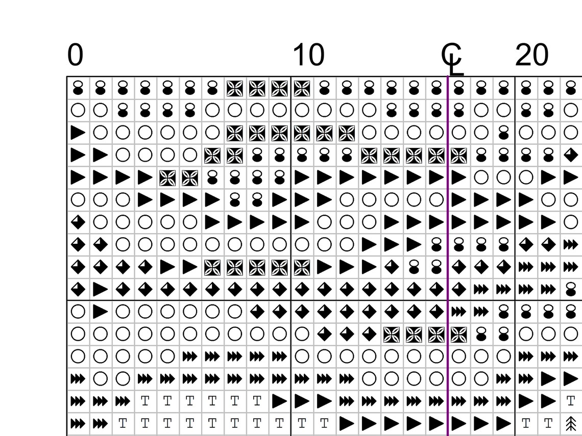 The Scream cross stitch pattern PDF Download Edvard Munch | Etsy