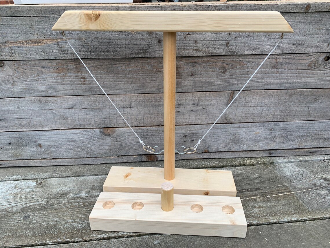 SWING SHOT UK Hook and Ring Drinking Game Wood treated but Etsy