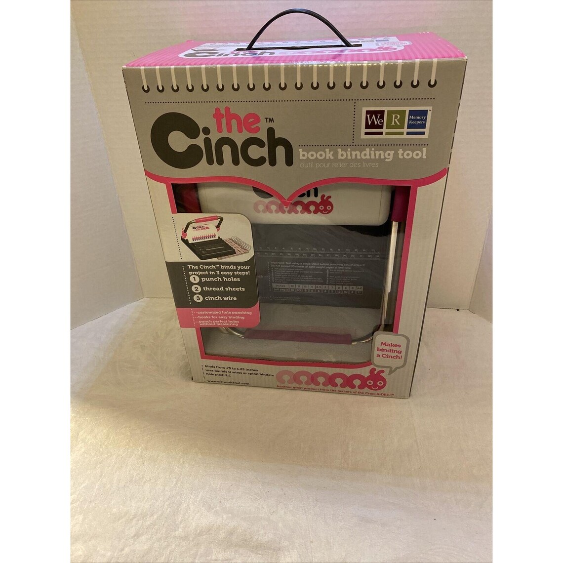 The Cinch Book Binding Tool We R Memory Keepers Round Hole Etsy