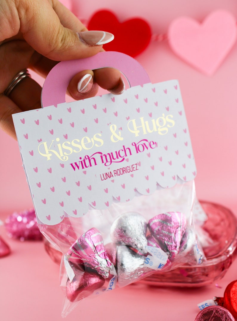 Valentines Candy Gift Valentines Gift Valentines Day Valentines Exchange Gift Love Day Valentines Friends Valentines School Gift image 5