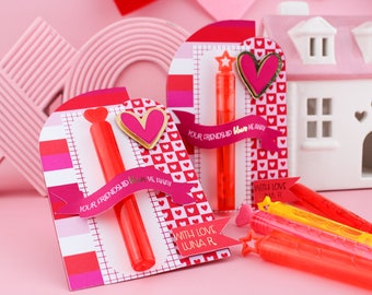 Valentines Gift - Valentines Bubbles - Valentines Day - Valentines Exchange Gift - Love Day - Valentines Friends - Valentines School Gift