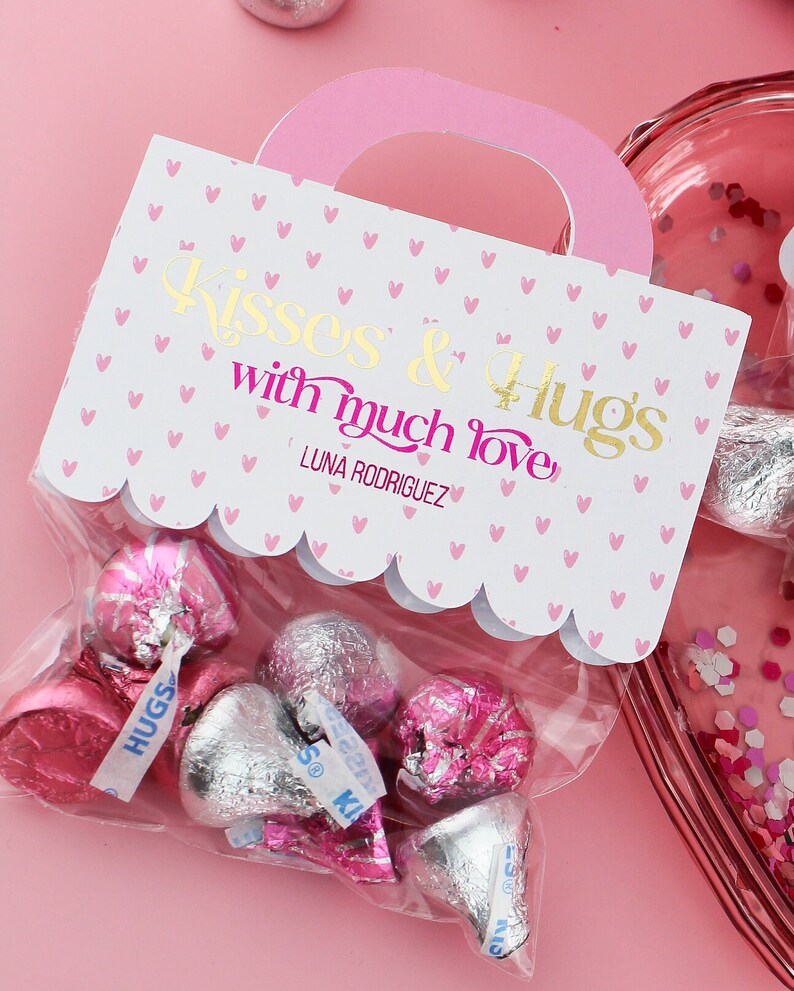 Valentines Candy Gift Valentines Gift Valentines Day Valentines Exchange Gift Love Day Valentines Friends Valentines School Gift image 6