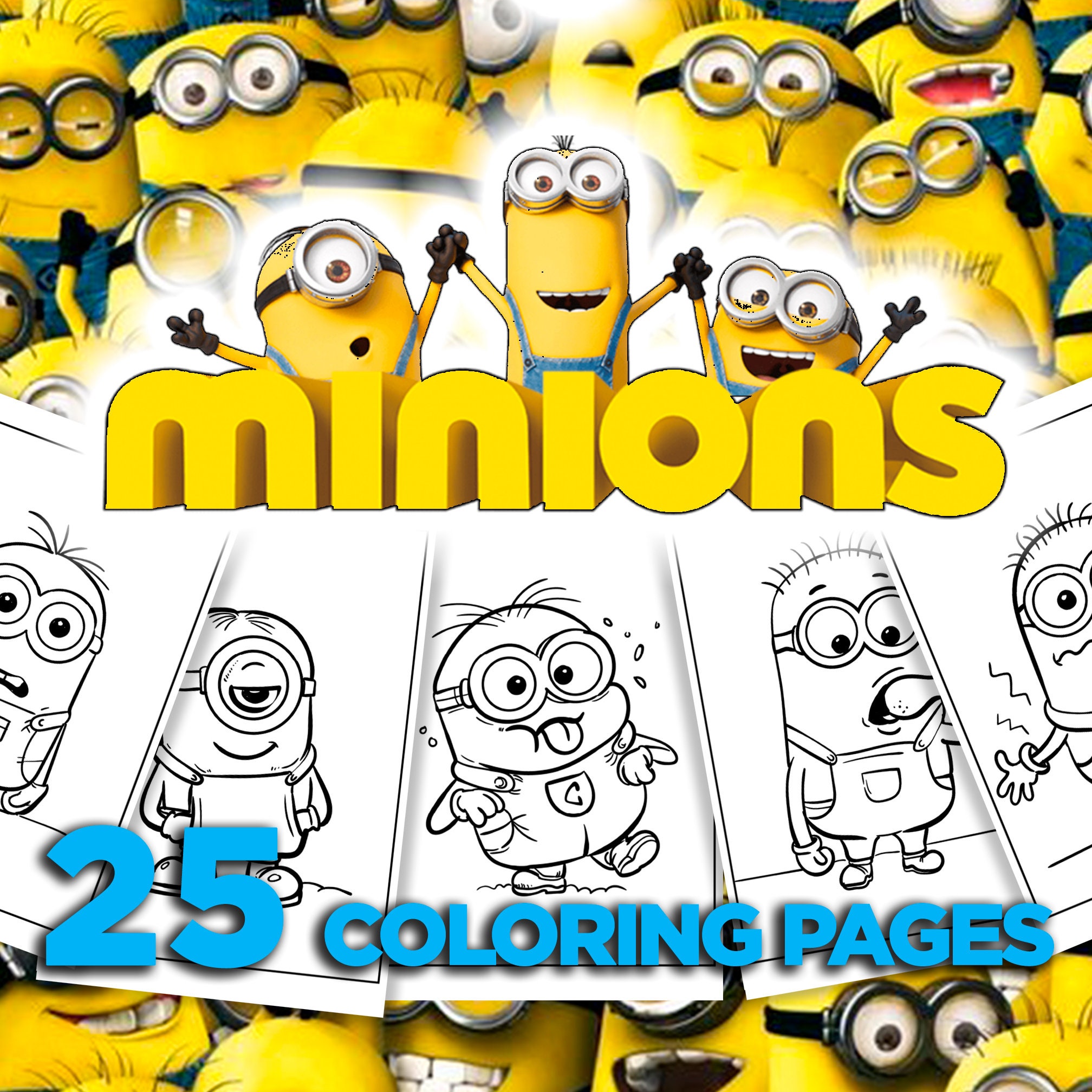 minions coloring pages of phil