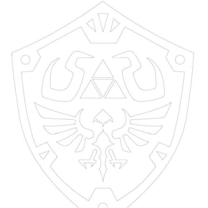 BOTW Breath Of The Wild Hylian Shield SVG