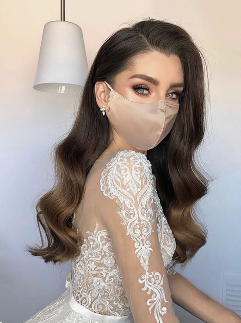 Mulberry Silk Mask 3 Layers Nose Wire 100 SILK MASKNE Luxury Etsy