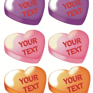 Personalized Kinky Heart Candy