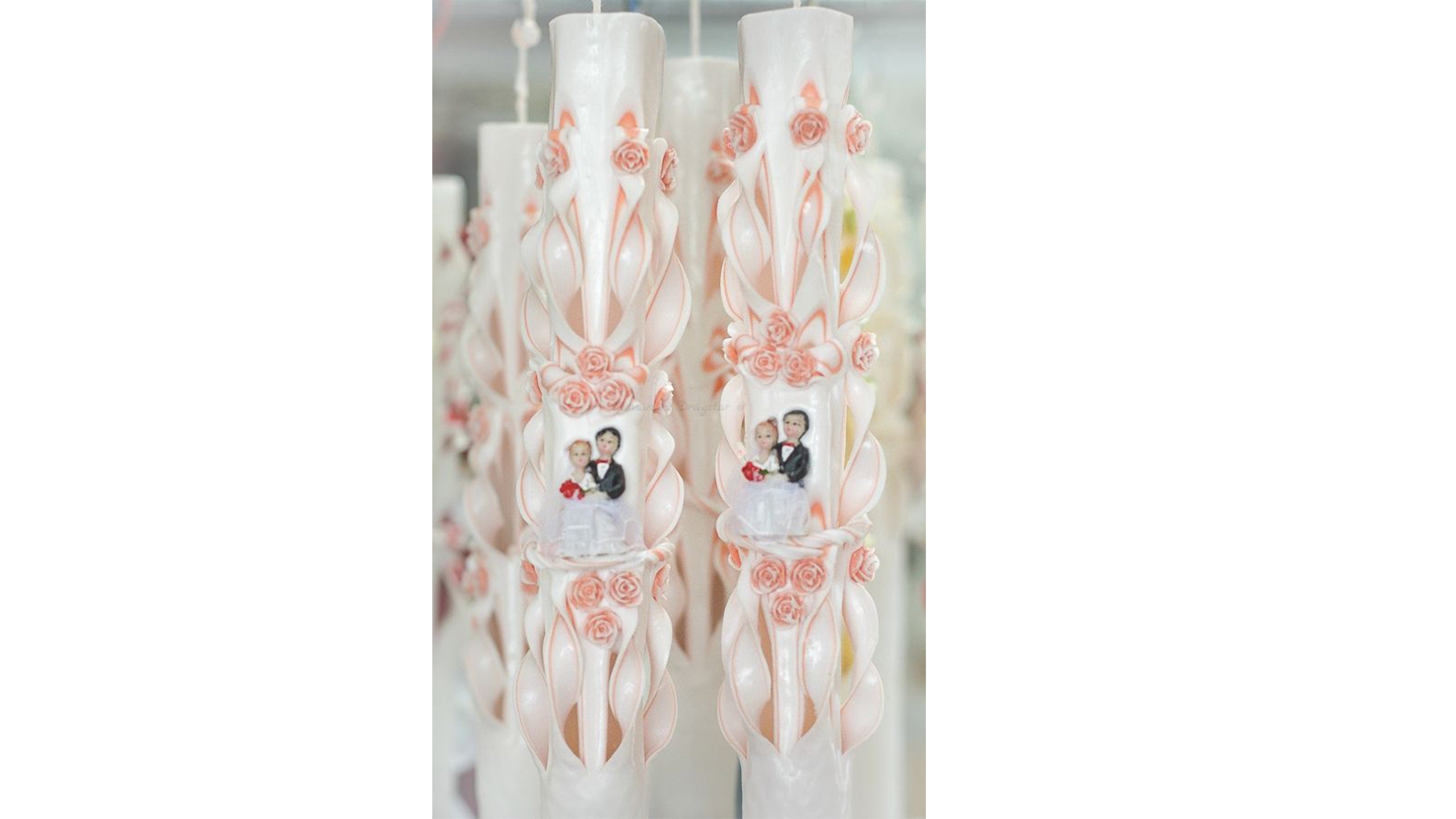 Bougie Artisanale, Bougie Sculptée, Décoration, Bougies Décoratives, Bougie Baptême, Mariage