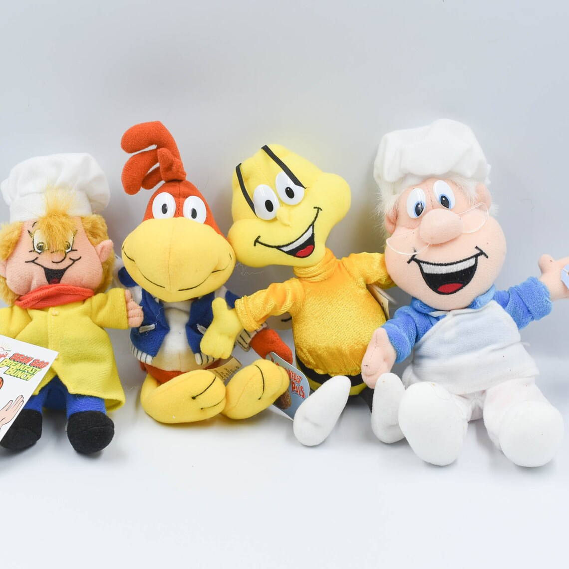 Kellogs Cereal Mascots Cereal Mascots Plush Etsy UK