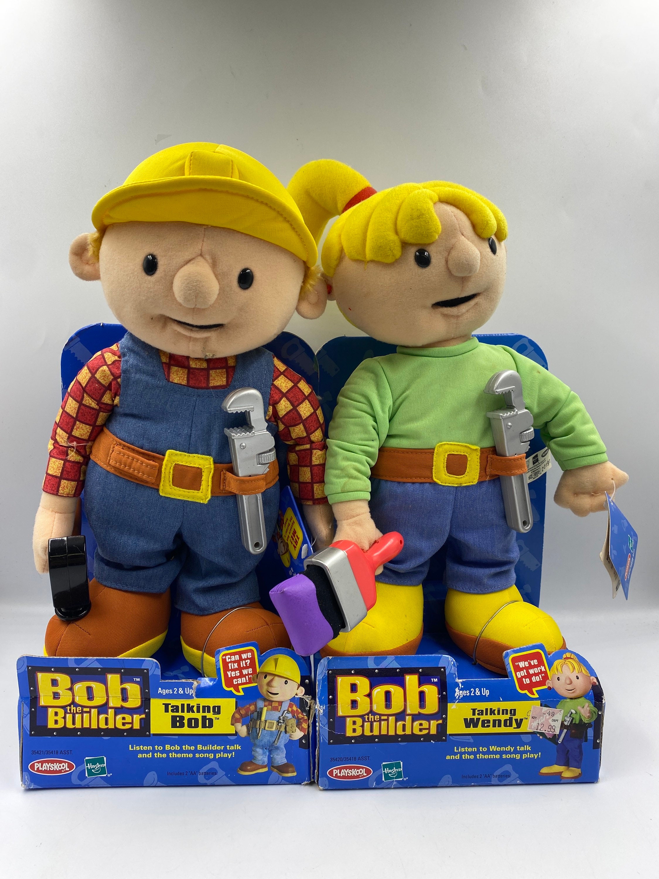 bob the builder plush doll