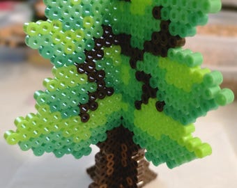 3D Pixel Art Tree, Desk Decor