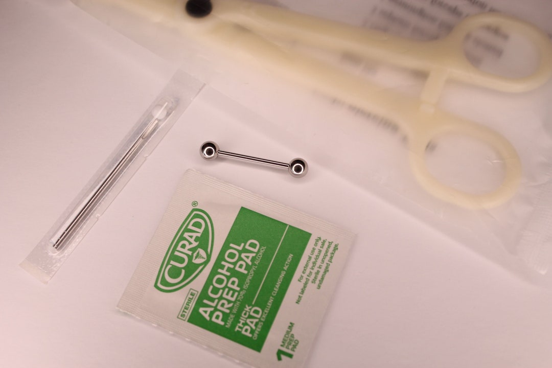 Tongue Piercing Kit Tongue Piercing Tongue Piercing Supplies Piercing