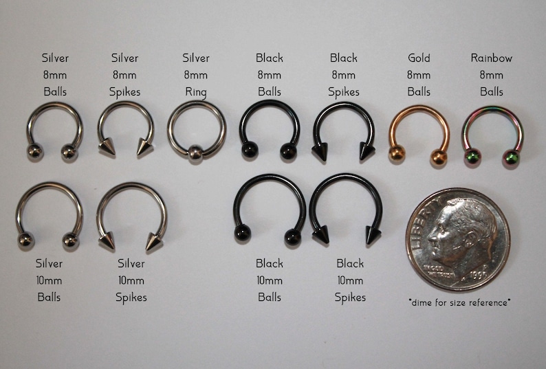 16g Piercing Kit for Septum Lip Ear Cartilage Daith Etsy Australia