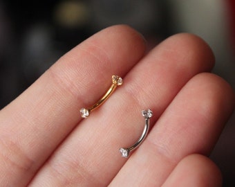OUFER 316L Surgical Steel Rook Piercing Jewelry Opal Center Sun Rook Earrings Sun Curved Barbell OUFER 316L Surgical Steel Rook Piercing Jewelry Opal Center Sun Rook Earrings Sun Curved Barbell