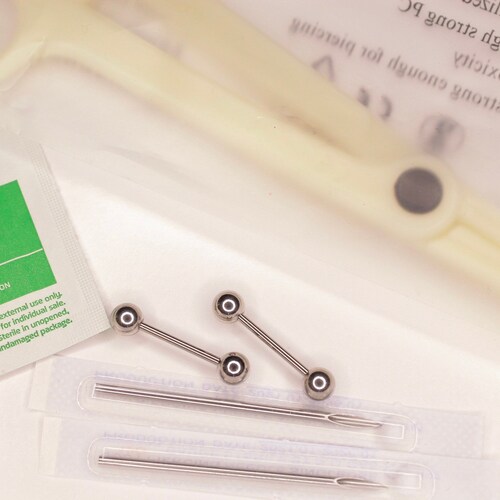 14g Nipple Piercing Kit Piercing Kit for Nipples Piercing Etsy