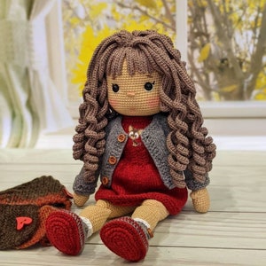 Crochet doll for sale, doll for sale, princess doll, stuffed doll, cuddle doll, little girl waldorf doll,amigurumi doll for sale,doll in hat