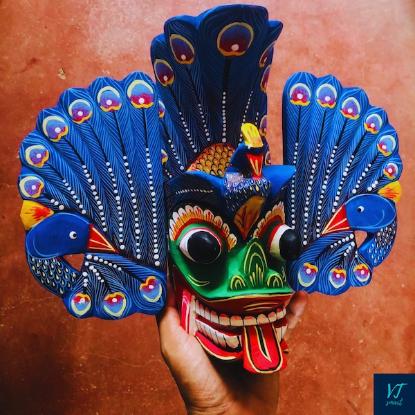 Sri Lankan Devil Mask Etsy