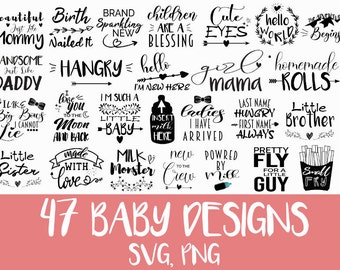 Download Cute Sayings Bib Etsy