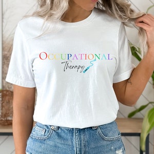 Occupational therapy shirt, OT COTA, pediatric therapist, occupational therapist gift, occupational therapy assistant, OT shirt