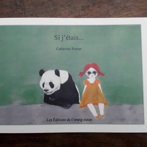 Livre illustré pour enfants "Si j'étais ..."