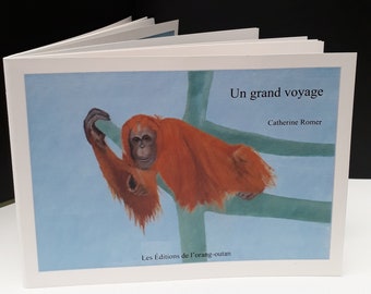 Livre illustré pour enfants "Un grand voyage"