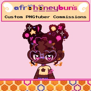 Custom Chibi Animated Mouth PNGtuber / Chibi YCH Digital Commission / Streamer Avatar Animation for PNGtuber PLUS
