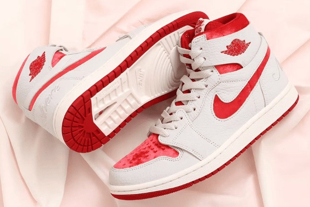 Air Jordan 1 Zoom Cmft 2 valentines Day Unisex Shoes AJ1 Etsy