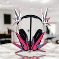 Futuristic Mecha Headphone Attachment | Gamer Gift | Streamer Gift | Robotic AI Style Accessory