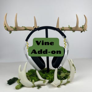 Vine Add-on for Headphone Attachments or Cosplay Horns