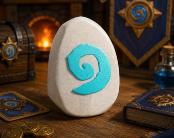 Hearthstone Statue - World of Warcraft inspired | Gaming Room | Garden decor