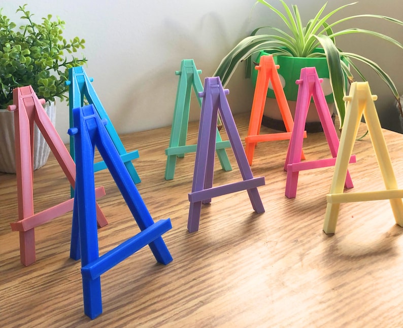 Small Easel for Displaying Pictures, Phone Holder, Calendar Stand - Etsy