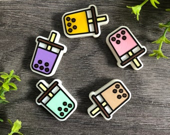 Boba Milktea Magnet Set | 3D Bubble Tea Magnet Set | Super Cute Magnet for Boba Lover