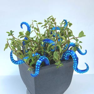 House Plant Accessories Decor - Set of 8 Sea monster Tentacles
