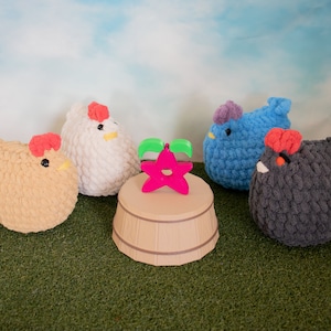 Stardew Valley Chicken Plushie | Stardew Valley Gamer Gift