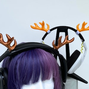 Attache pour casque Mini Antlers | Accessoire casque Dryad Antlers | Accessoires de diffusion en continu