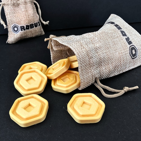 Roblox Robux Coins Replica Prop Coins Game Coins Roblox 