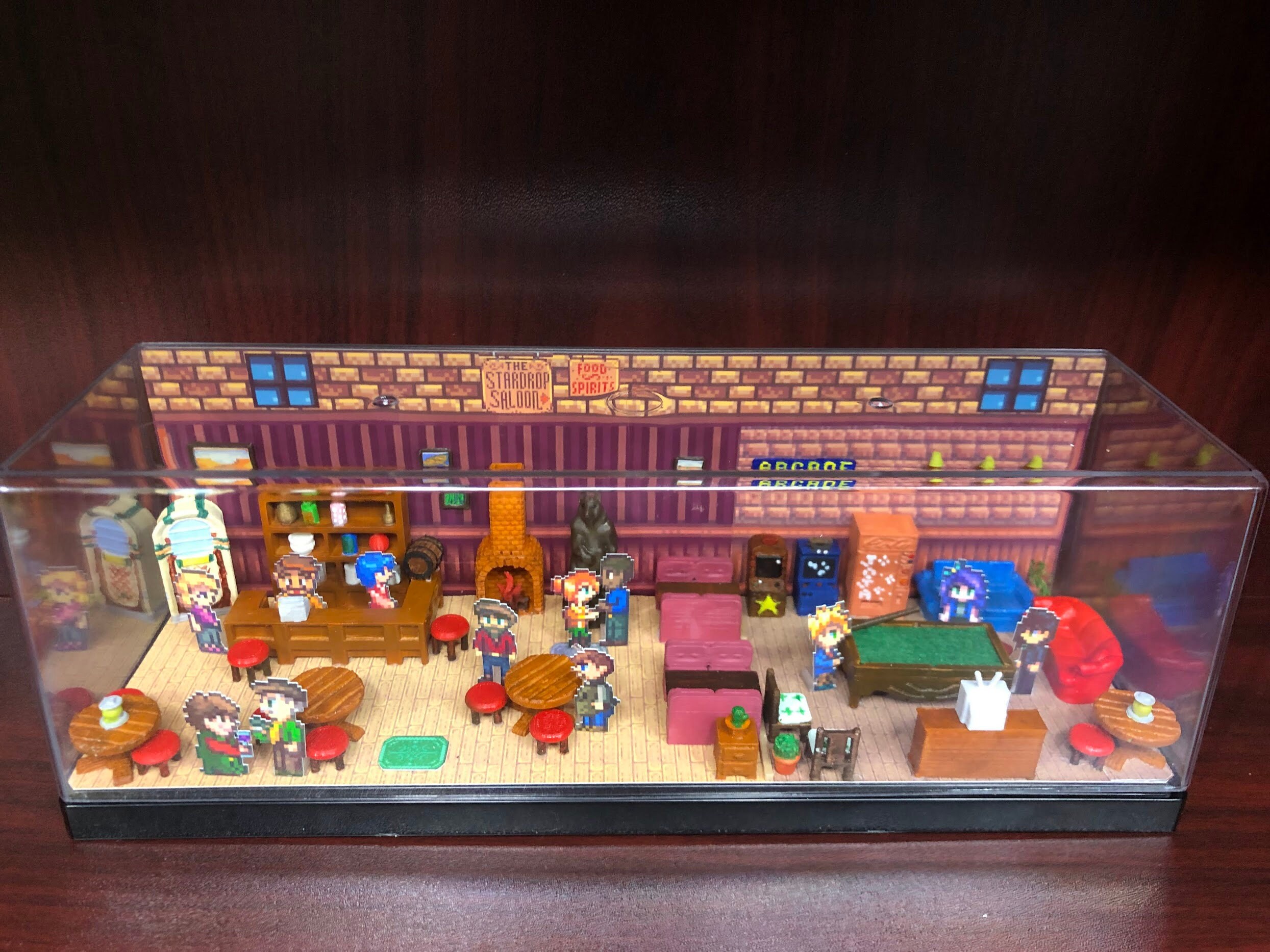 Stardew Valley Diorama Stardrop Saloon Etsy India