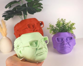 Danny DeVito, cache-pot ou porte-stylo Frank Reynolds | Cadeau drôle de bâillon | Il fait toujours beau