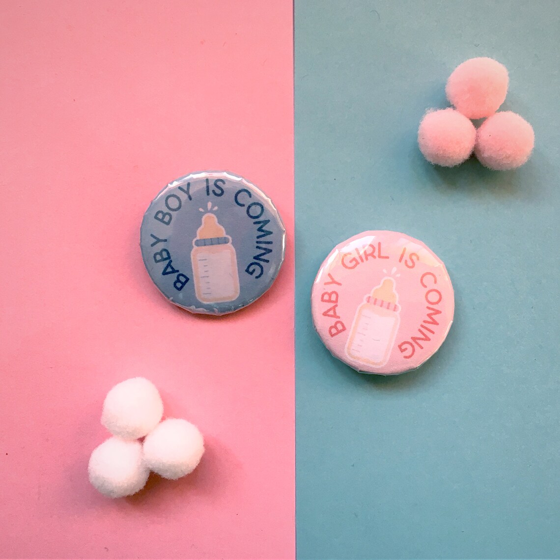 Baby Boy & Baby Girl Happy Pin Pins Button pin Baby Etsy